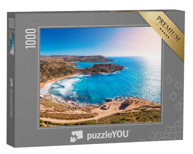 Puzzle de 1000 pièces « Golden Bay à Malte »