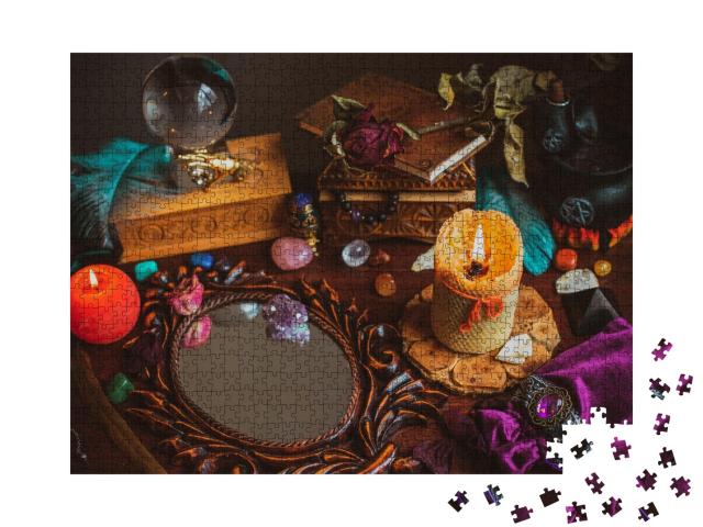 Puzzle de 1000 pièces « Une diseuse de bonne aventure »