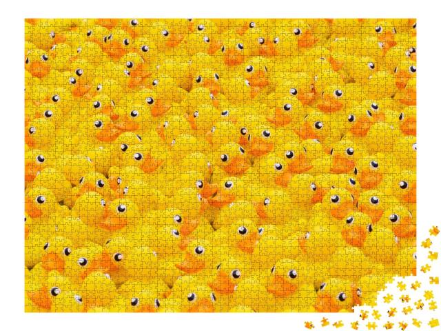 Puzzle de 2000 pièces « Canards jouets jaunes »