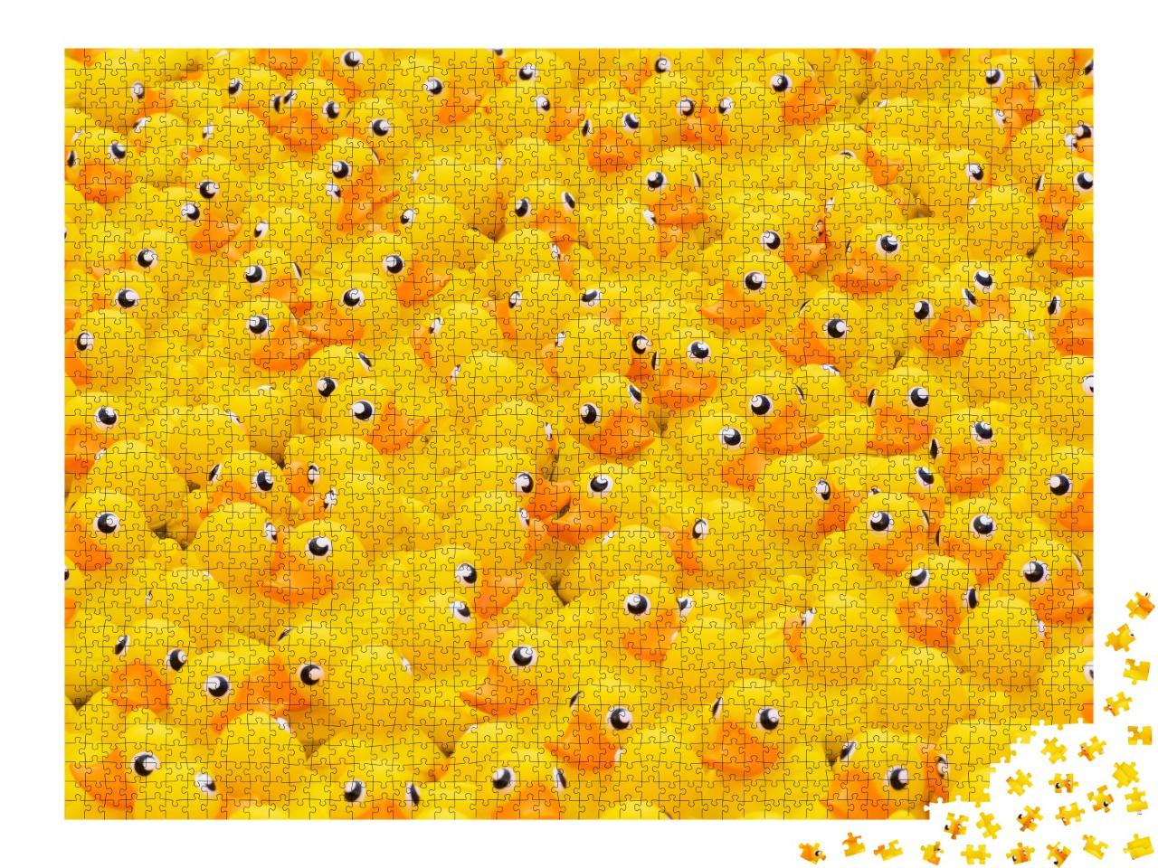 Puzzle de 2000 pièces « Canards jouets jaunes »