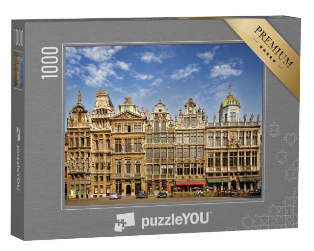 Puzzle de 1000 pièces « La place centrale de Bruxelles, Belgique, site du patrimoine mondial de l'UNESCO »
