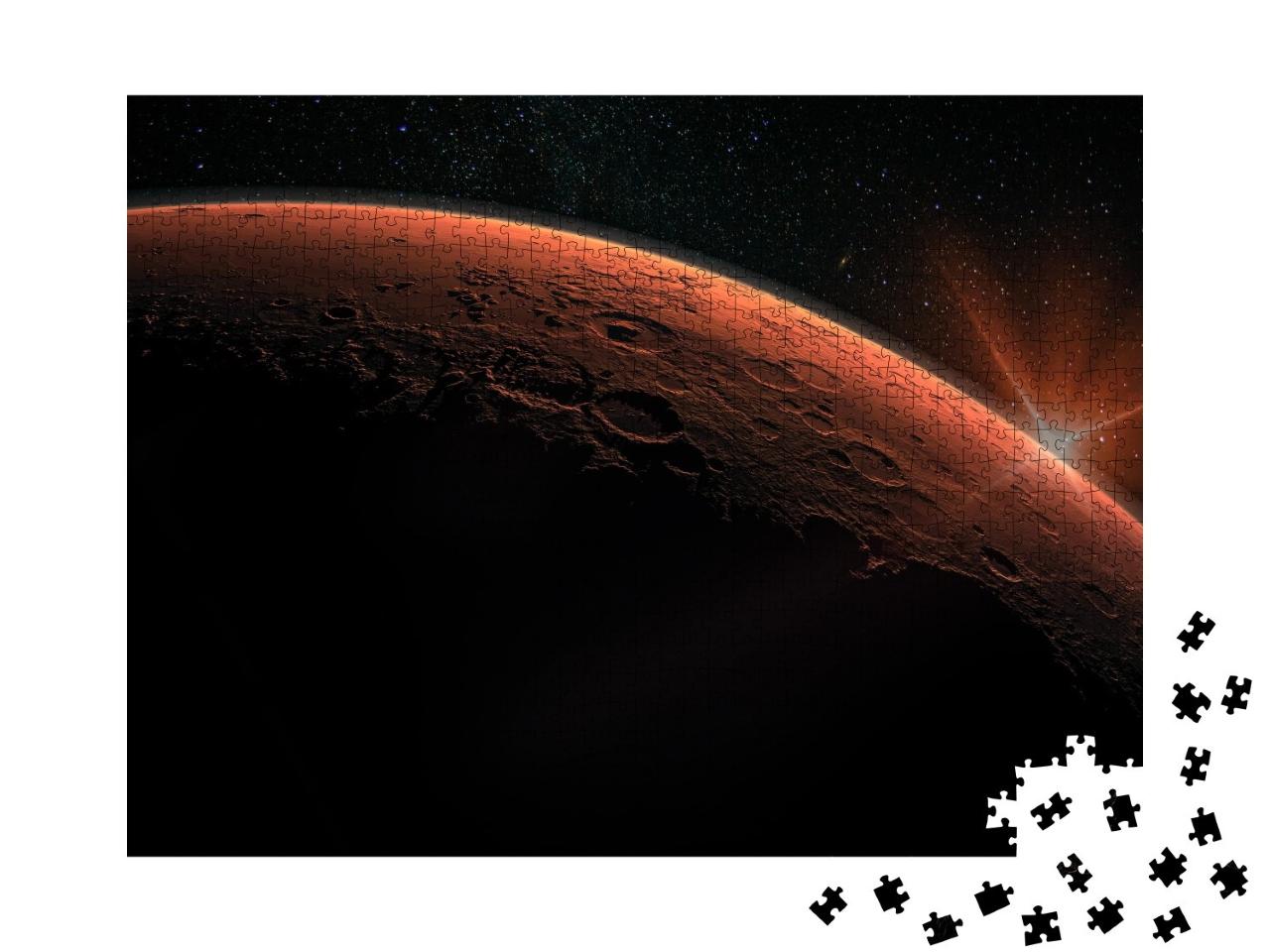Puzzle de 1000 pièces « La planète Mars »