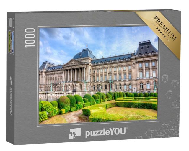 Puzzle de 1000 pièces « Palais royal de Bruxelles, Belgique »