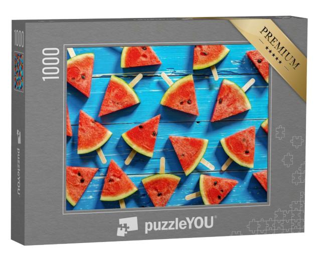 Puzzle de 1000 pièces « Pastèque : tranches »