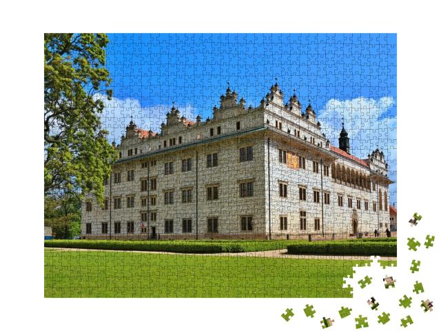 Puzzle de 1000 pièces « Château de Litomysl, patrimoine mondial de l'UNESCO, République tchèque »