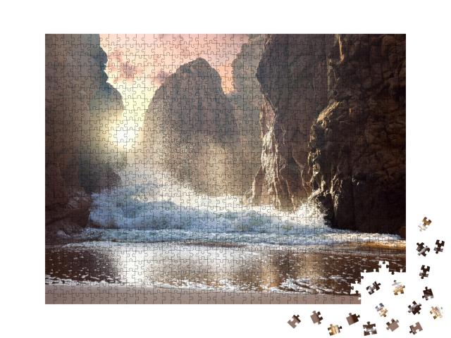 Puzzle de 1000 pièces « La force de la mer »