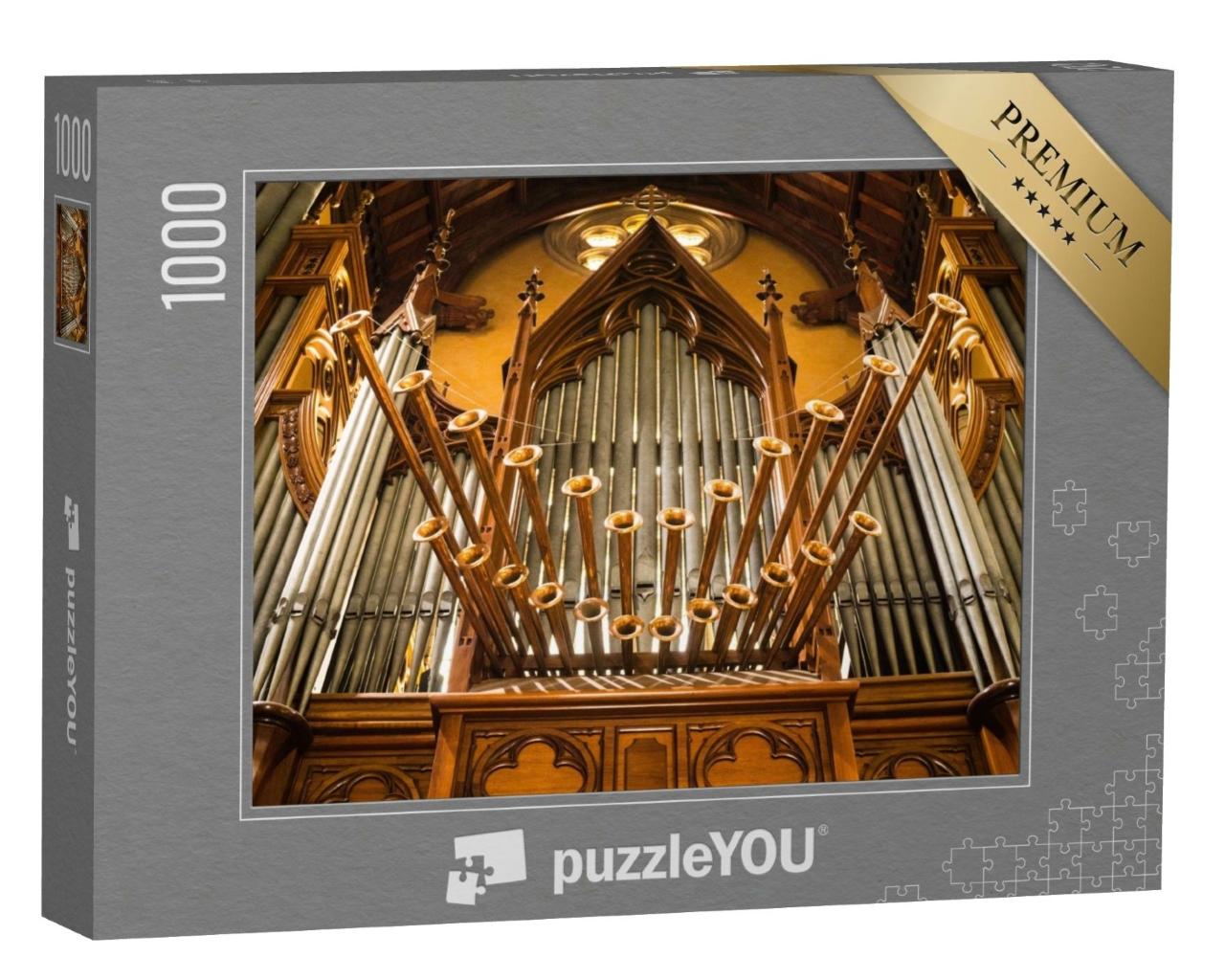 Puzzle de 1000 pièces « Orgue dans une église »