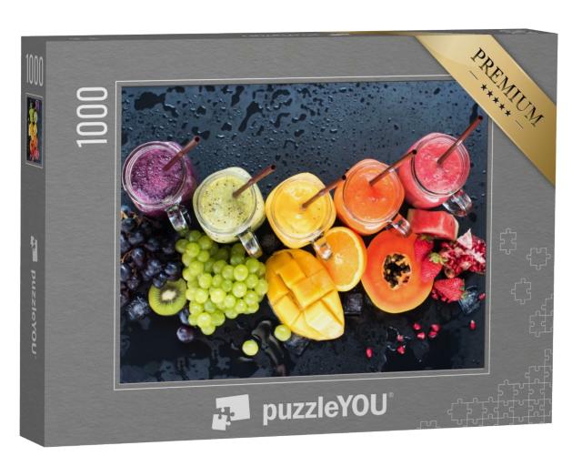 Puzzle de 1000 pièces « Smoothie de fruits tropicaux »