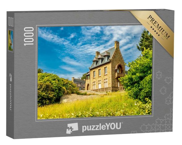 Puzzle de 1000 pièces « Côte de Granit Rose dans la belle Bretagne près de Ploumanac'h - France »