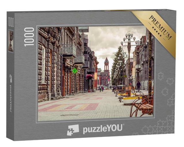 Puzzle de 1000 pièces « Ville historique de Gyumri en Arménie »