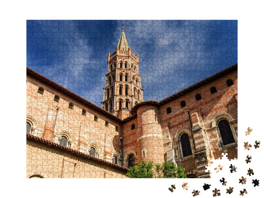 Puzzle de 1000 pièces « Basilique Saint Sernin, Toulouse, France »