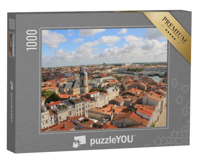 Puzzle de 1000 pièces « La Rochelle, ville française et port du golfe de Gascogne »