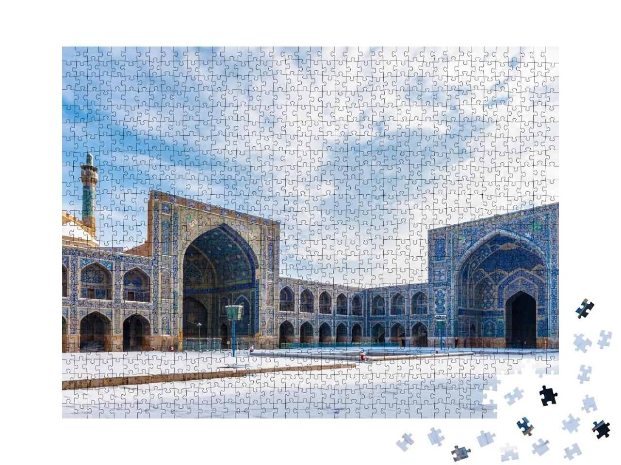 Puzzle de 1000 pièces « Mosquée d'Isphahan sur la place Naghsh-i Jahan »