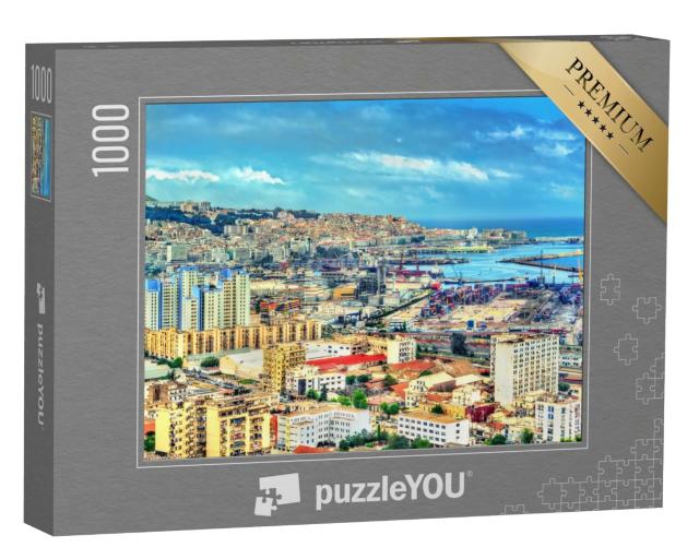 Puzzle de 1000 pièces « Centre-ville d'Alger, capitale de l'Algérie »