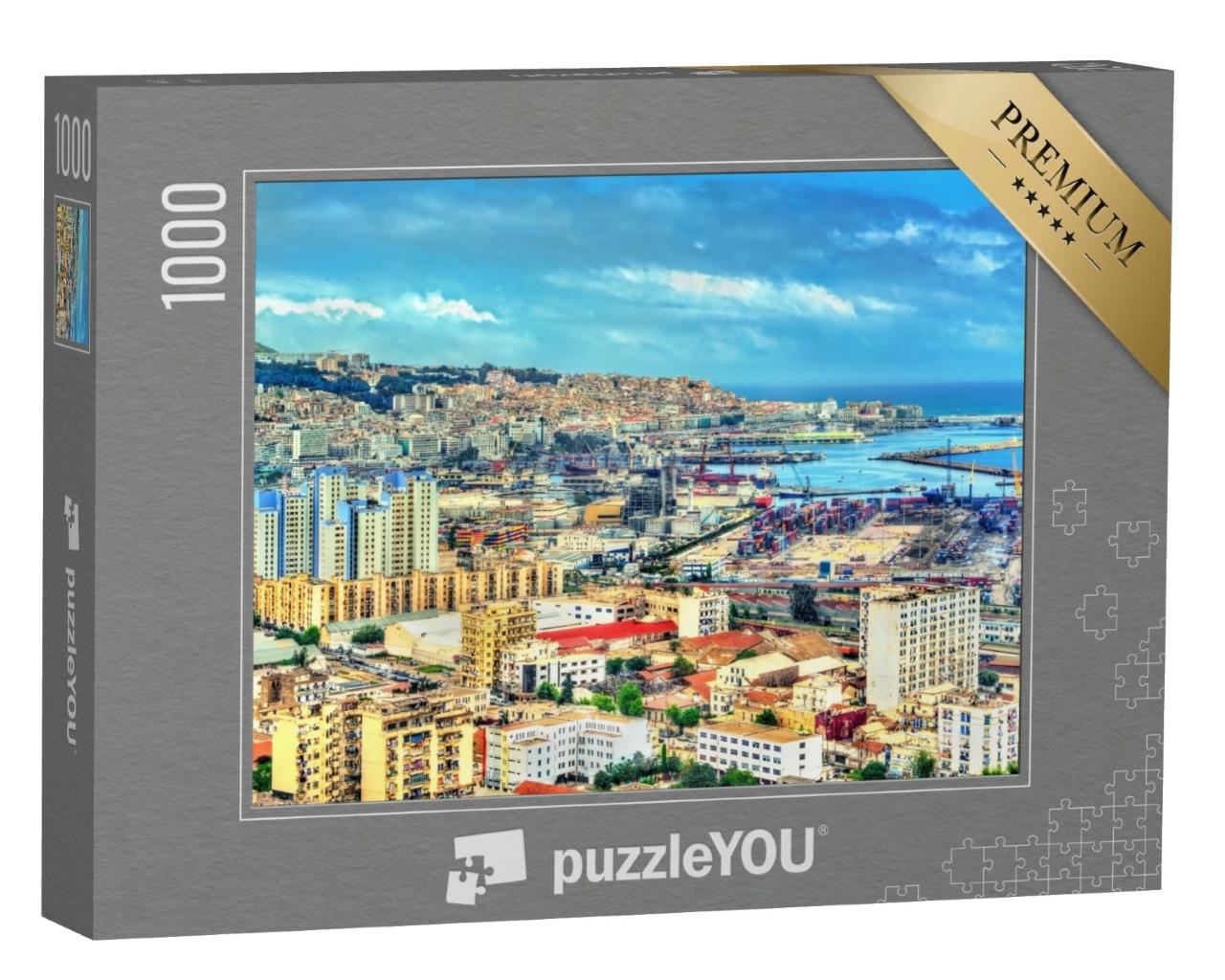Puzzle de 1000 pièces « Centre-ville d'Alger, capitale de l'Algérie »