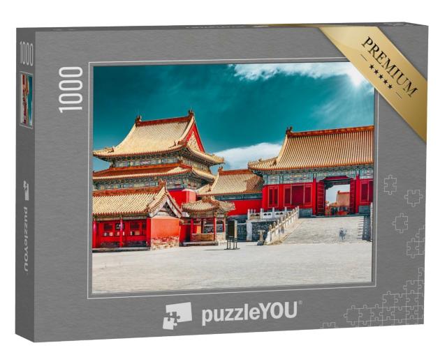 Puzzle de 1000 pièces « Le site du Musée de la Cité interdite à Pékin, Chine »