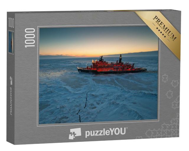 Puzzle de 1000 pièces « Brise-glace dans l'Arctique »