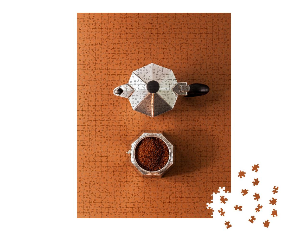 Puzzle de 1000 pièces « Le café parfait à l'italienne »