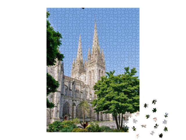 Puzzle de 1000 pièces « Quimper en Bretagne »