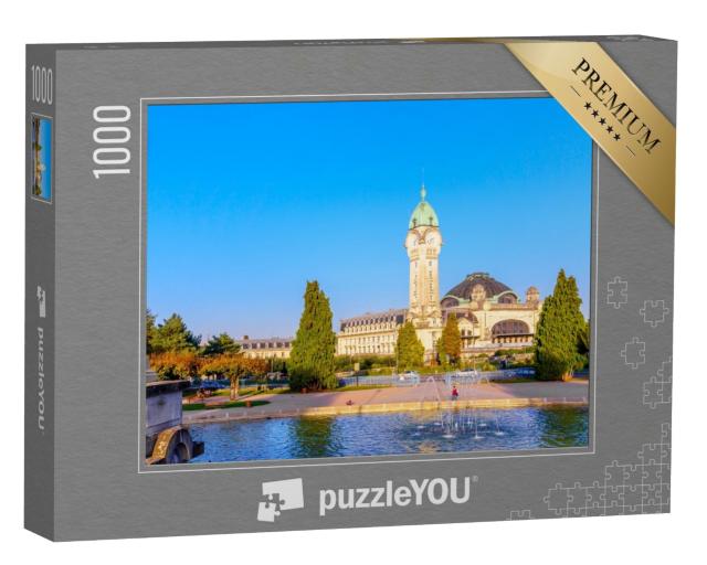 Puzzle de 1000 pièces « Limoges-Bénédictins - la gare centrale de Limoges »