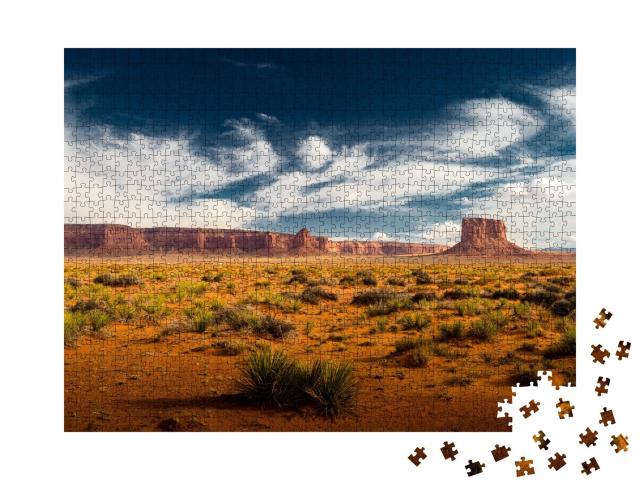 Puzzle de 1000 pièces « Canyon-Land dans l'Utah, États-Unis »