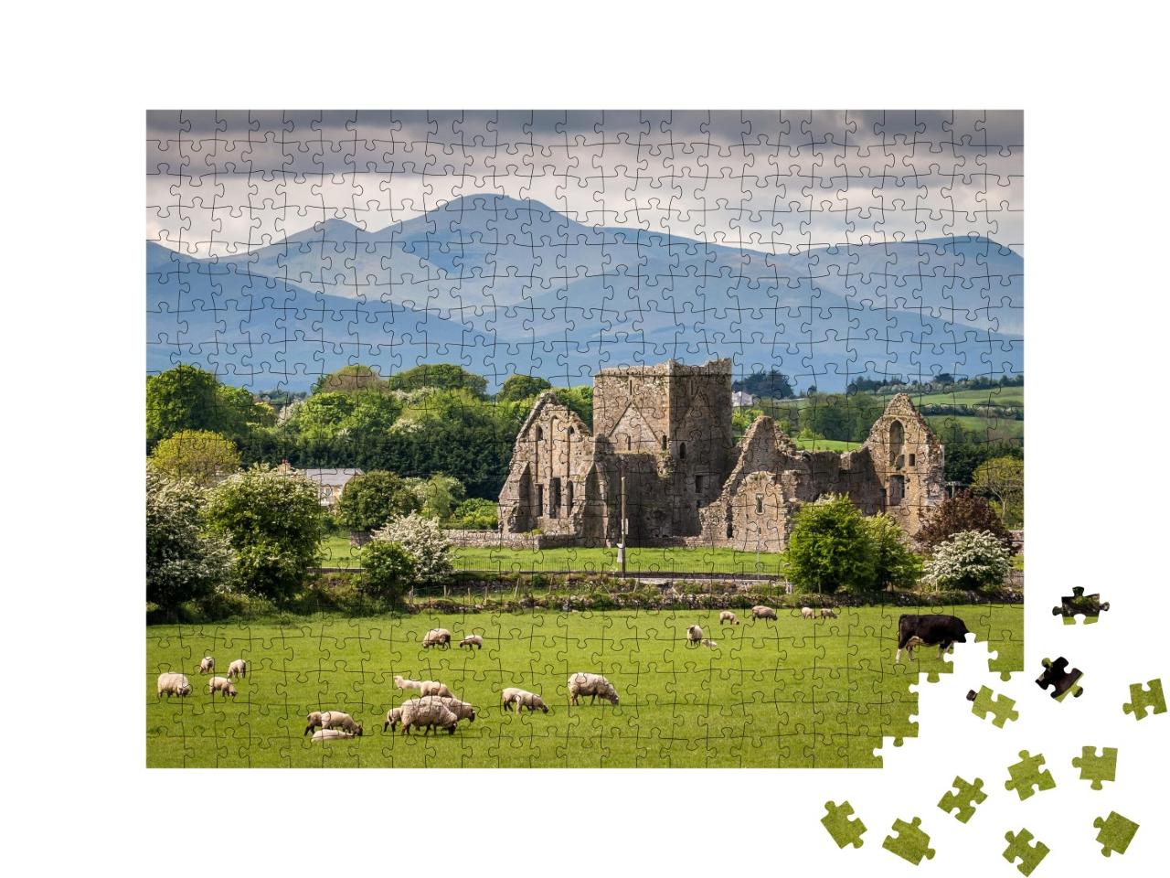 Puzzle de 500 pièces « Paysage irlandais idyllique »