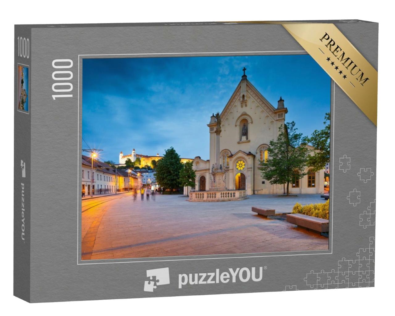 Puzzle de 1000 pièces « Vieille ville pittoresque de Bratislava, Slovaquie »
