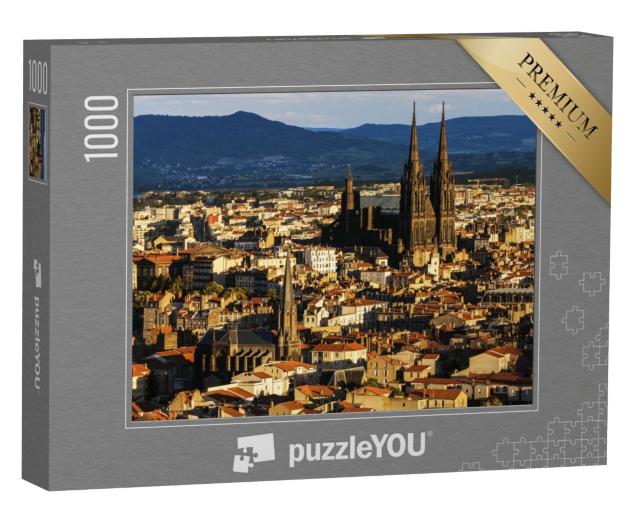 Puzzle de 1000 pièces « Cathédrale de Clermont-Ferrand. Clermont-Ferrand, Auvergne-Rhône-Alpes, France. »