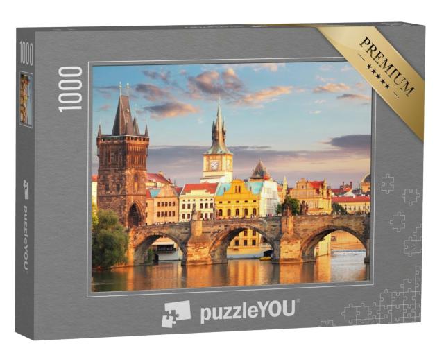 Puzzle de 1000 pièces « Prague - Pont Charles, République tchèque »
