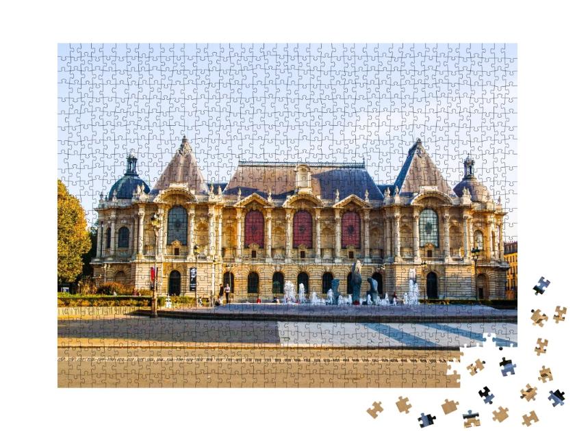 Puzzle de 1000 pièces « Musée des beaux-arts de Lille. Enregistré à Lille en France. »