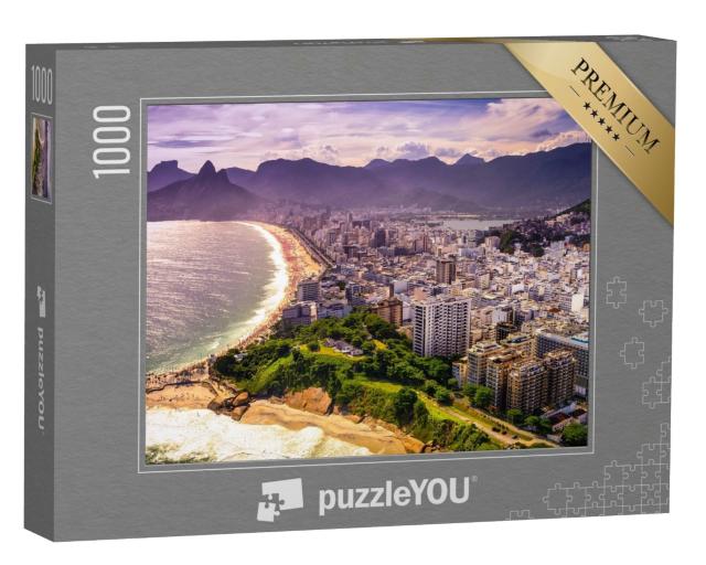 Puzzle de 1000 pièces « Ipanema Beach, Rio de Janeiro, Brésil »