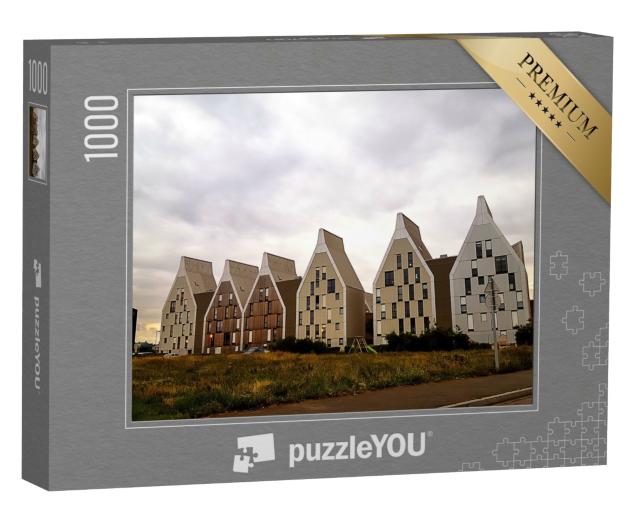Puzzle de 1000 pièces « bâtiment typique de Dunkerque, France »