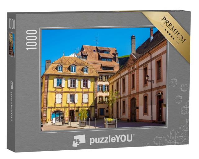 Puzzle de 1000 pièces « Bâtiment dans le centre historique de Belfort, France »