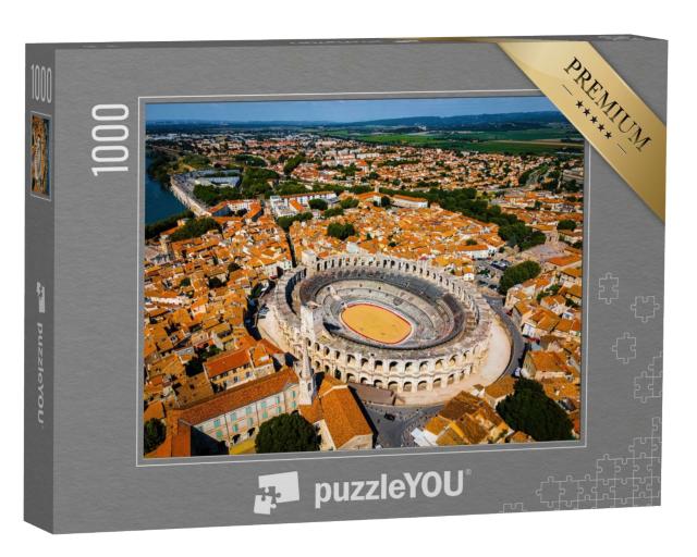 Puzzle de 1000 pièces « Vue aérienne d'Arles »