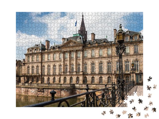Puzzle de 1000 pièces « Palais Rohan, Strasbourg, Alsace, France »