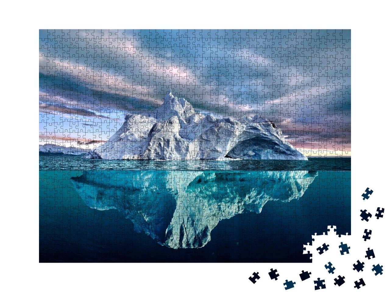 Puzzle de 1000 pièces « Iceberg, Groenland »