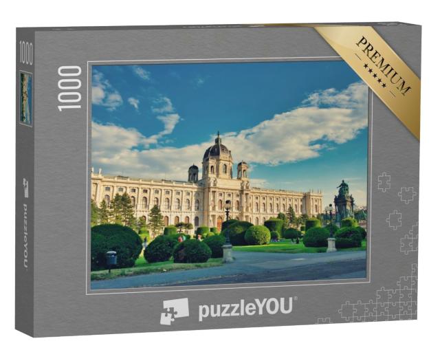 Puzzle de 1000 pièces « Maria-Theresien-Platz à Vienne »