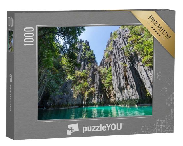 Puzzle de 1000 pièces « Baie pittoresque de Palawan, Philippines »