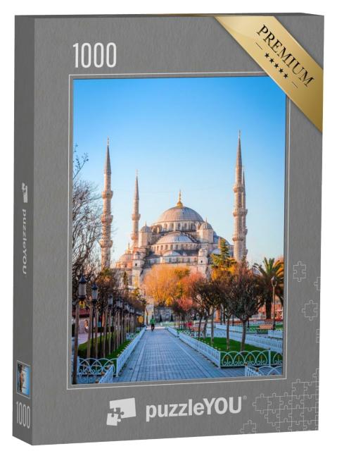 Puzzle de 1000 pièces « La Mosquée bleue d'Istanbul »