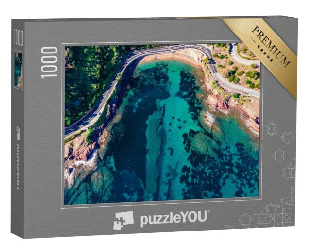 Puzzle de 1000 pièces « Riviera française Côte d'Azur près de Cannes »