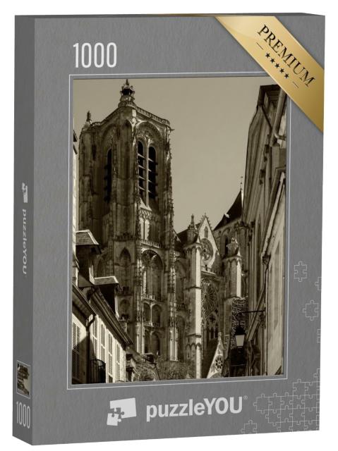 Puzzle de 1000 pièces « Vue de la cathédrale de Bourges, France. »