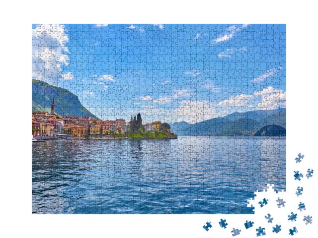 Puzzle de 1000 pièces « Belle vue sur le lac de Côme »