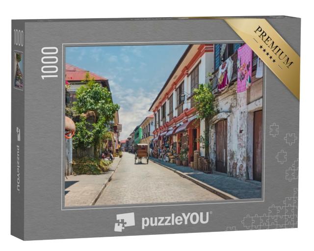 Puzzle de 1000 pièces « Centre-ville de Vigan, Philippines »