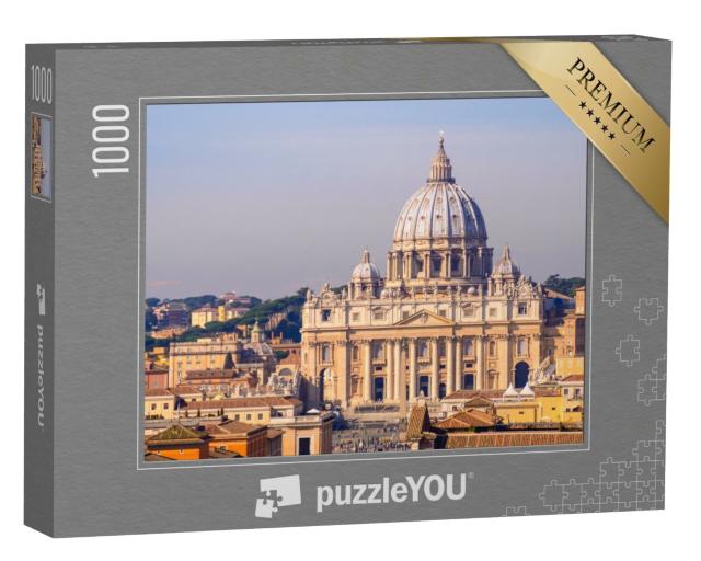 Puzzle de 1000 pièces « Basilique Saint-Pierre au Vatican, Rome »