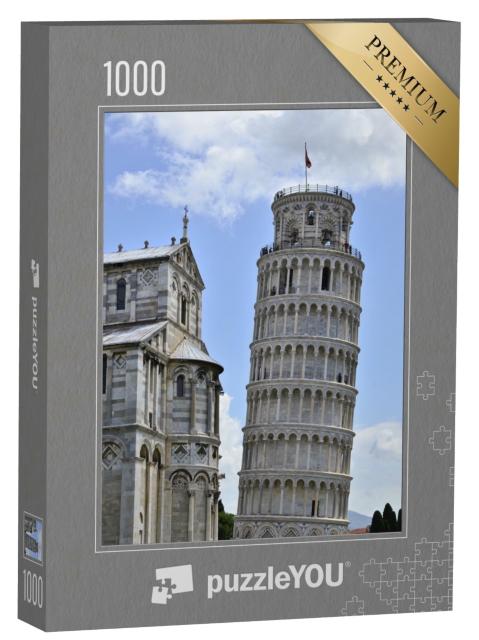 Puzzle de 1000 pièces « Emblème de Pise : la tour penchée »