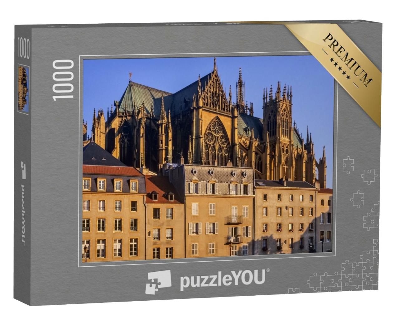 Puzzle de 1000 pièces « france cathédrale de Lorraine metz »