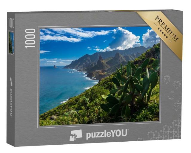 Puzzle de 1000 pièces « Montagnes sauvages d'Anaga au nord de Tenerife »