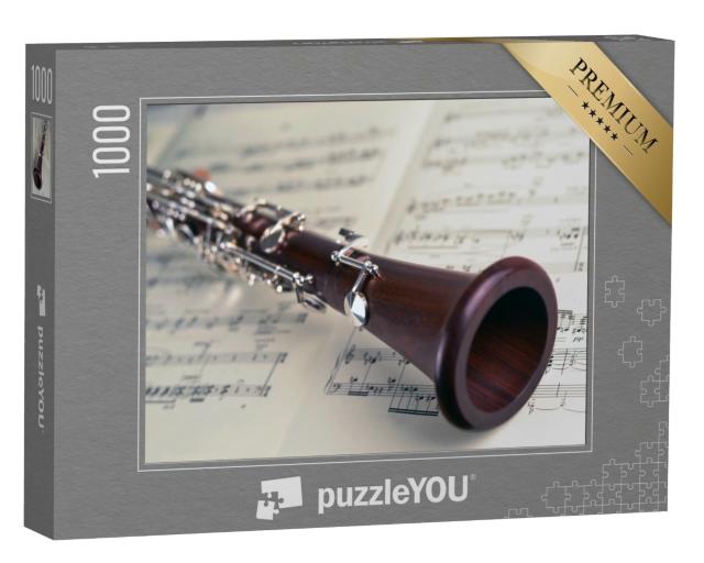 Puzzle de 1000 pièces « Gros plan sur une clarinette »