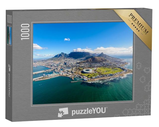 Puzzle de 1000 pièces « Vue aérienne de Cape Town »