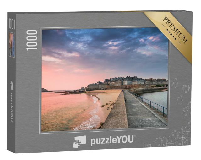 Puzzle de 1000 pièces « Vue sur Saint Malo, Bretagne, France »